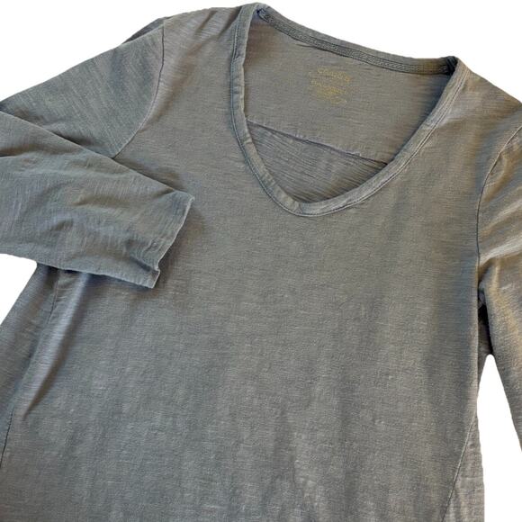 Chico's Women's 3/4 Sleeve “The Ultimate Tee” Light Blue V-neck Size 0 (small) - Picture 3 of 12